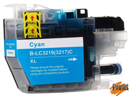 Immagine di CARTUCCIA INK COMPATIBILE PER BROTHER LC-3219 CIANO (1,5K)