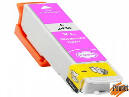 Immagine di CARTUCCIA INK COMPATIBILE PER EPSON C13T24364010 MAGENTA LIGHT