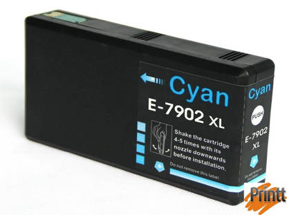 Immagine di CARTUCCIA INK COMPATIBILE PER EPSON T7902 CIANO