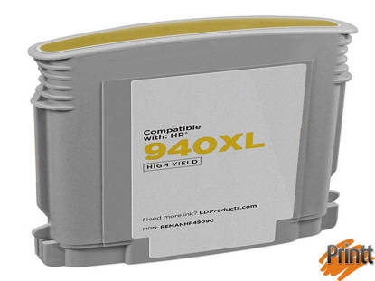 Immagine di CARTUCCIA INK COMPATIBILE PER HP HP 940XL (C4909AN) GIALLO