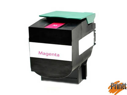 Immagine di CARTUCCIA TONER COMPATIBILE PER LEXMARK 70C2HM0 MAGENTA 3.000 COPIE