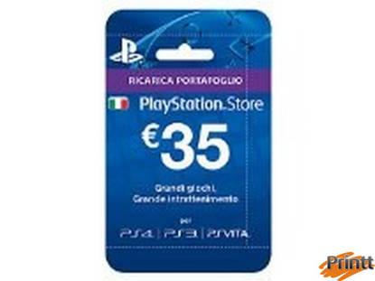 Immagine di PS4 PSN 35€ CARTONCINO