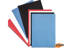 Immagine di 100 COPERTINE LEATHERGRAIN 250GR A4 BLU NAVY GOFFRATO