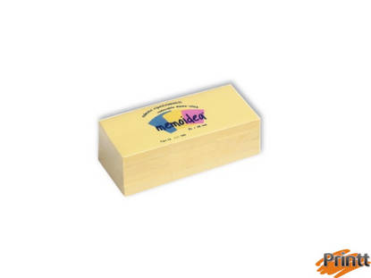 Immagine di MEMOIDEA NOTES 51X38 GIALLO PASTELLO 12PZ