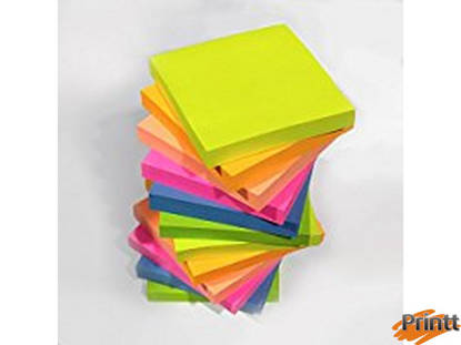 Immagine di MEMOIDEA CUBO 76X76 COL. NEON 6 BLOCCHI ASSORTITI