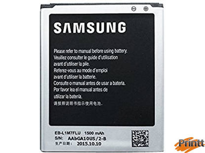 Immagine di Batteria Samsung Galaxy S3MINI  (1500 mAh) EB-F1M7FLU EB-L1M7FLU