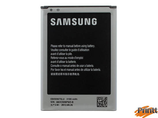 Immagine di Batteria Samsung Galaxy Note 2
(3100  mAh) EB-595675LU