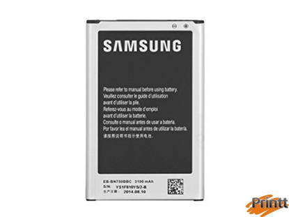 Immagine di Batteria Samsung Galaxy NOTE 3 NEO  (3100 mAh) EB-BN750BBC