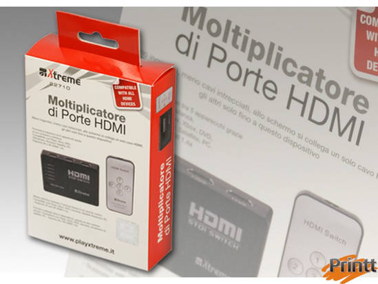 Immagine di BOX MOLTIPLICATORE PORTE HDMI CON TELECOMANDO