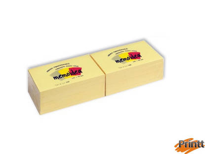 Immagine di MEMOIDEA NOTES 127X76 GIALLO PASTELLO 1PZ