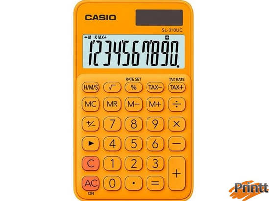Immagine di Calcolatrice tascabile SL-310UC arancio CASIO