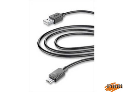 Immagine di CAVO DATI 3 M  MICROC USB NERO