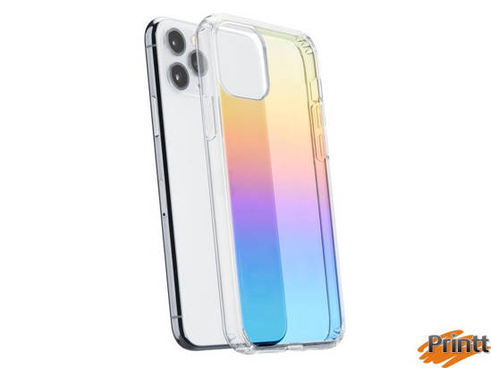 Immagine di CUSTODIA IRIDESCENTE IPHONE 12/12 PRO TRASPARENTE