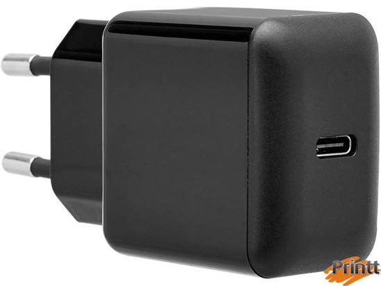 Immagine di CARICABATTERIE RETE 4USB 30W NERO PLOOS